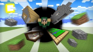 ГИГАНТСКАЯ ЧЁРНАЯ ДЫРА ЗАСОСАЛА ДЕРЕВНЮ ЖИТЕЛЕЙ В МАЙНКРАФТ | Риколит Minecraft