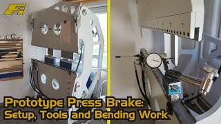 Prototype Press Brake: Setup, Tools and Bending Work