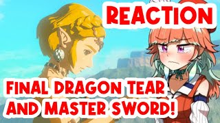 Takanashi Kiara Reacting to TOTK FINAL Dragon Tear + Master Sword REVEAL!!! Spoilers