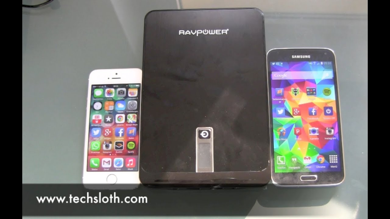 RAVPower 23000mAh External Battery Pack Charger unboxing and hands on