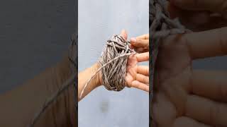 Incredible Coiling Rope For Storage/ Camping Knot. #Knots #Shorts