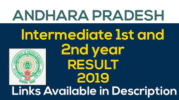 Ap intermediate 1st &2nd Year Results Realised 2019