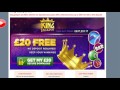 King Jackpot Bingo  £20 Free No Deposit Bonus  Free Casino