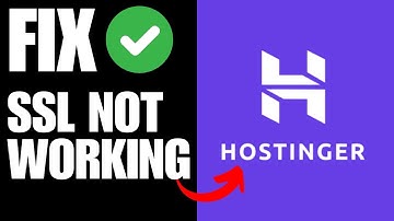 Hostinger SSL Not Working How To Fix