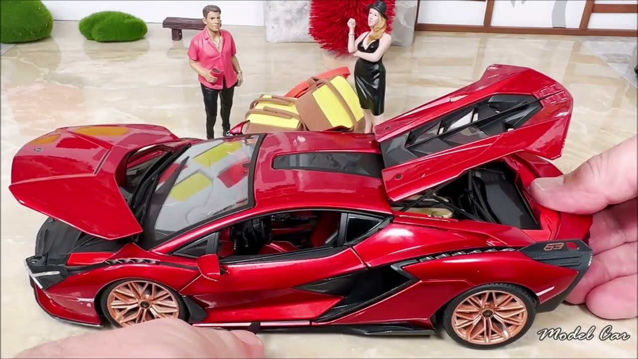 ランボルギーニ Sian FKP 37 Orange 1/18 マイスト ミニカー