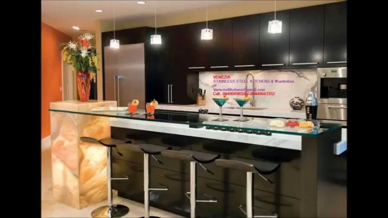 ACRYLIC STAINLESS STEEL Finish MODULAR KITCHEN THRISSUR