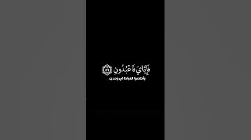 كرومات قرآن شاشة سوداء■القارئ:محمد الفقيه●يا عبادي الذين امنوا ان ارضي واسعة..🕋❤