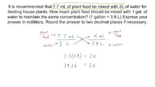 Applications Involving Rational Equations-Proportion Examples