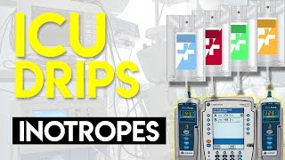 Inotropes - ICU Drips