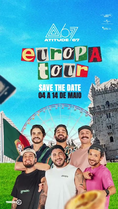 🇪🇺 ATITUDE 67 - EUROPA TOUR! 🇪🇺 E aí seus GAJOS, bora???? 😎💶🛸