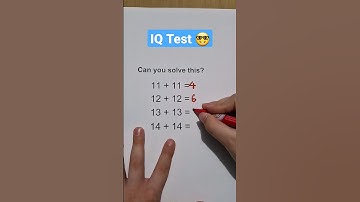 Only High IQ Can Solve 😎 #math #iqtest #mathriddles