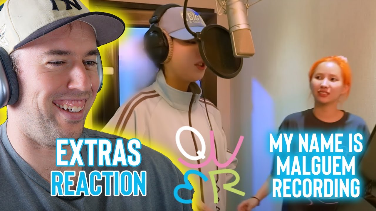 QWER Reaction - My Name is Malguem Recording Behind (Ft. Producer Soyeon)
