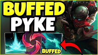 They buffed Pyke, and now he's TERRIFYING (RIOT MESSED UP)