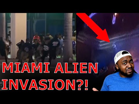 TikTok Declares Alien Invasion Government Cover Up In Miami Mall After Black Teens Riot On New Years