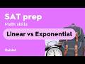 SAT Prep – SAT Linear and Exponential Growth Explained