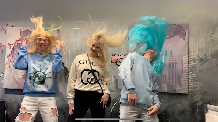 Funny hair flip TikToks with Marcus & Martinus | J...