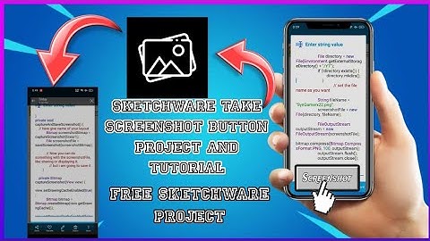Sketchware how to make screenshot button|sketchware screenshot|Sketchware screenshot project free