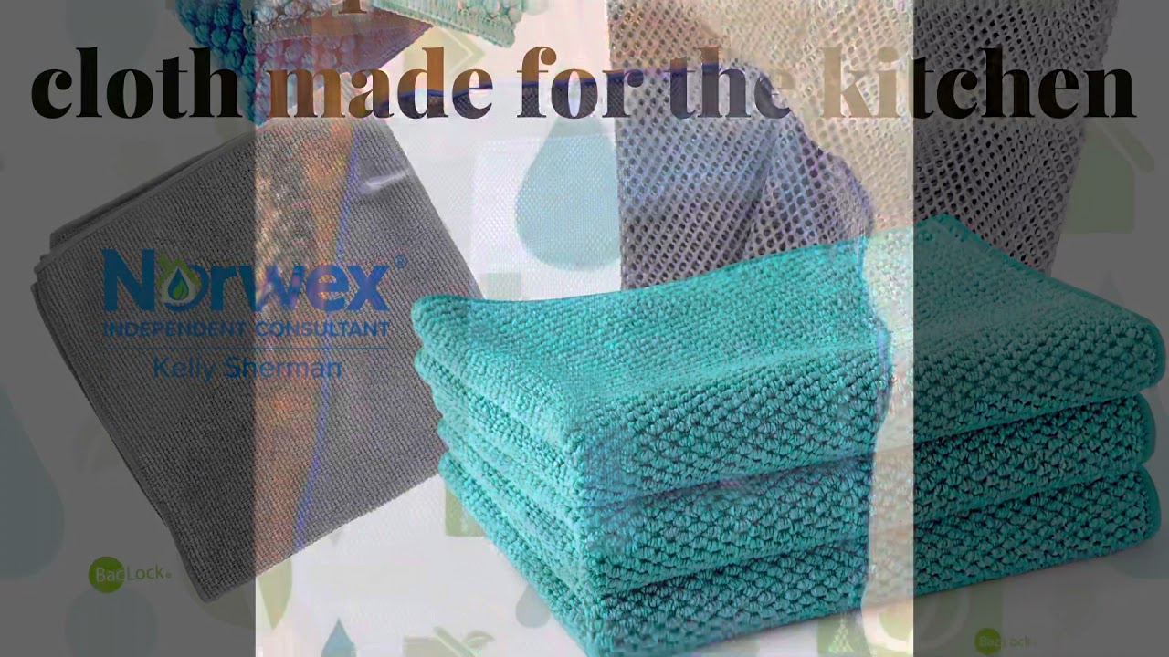 What's the Difference between the Norwex Counter and Kitchen Cloths 