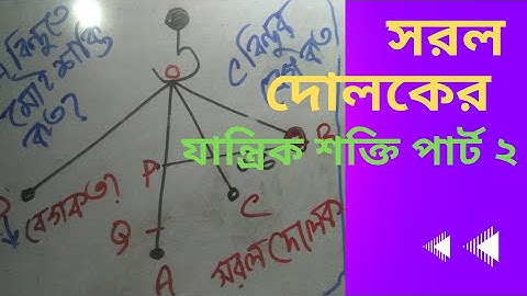 সরল দোলক/simple pendulum /SSC basic physics.
