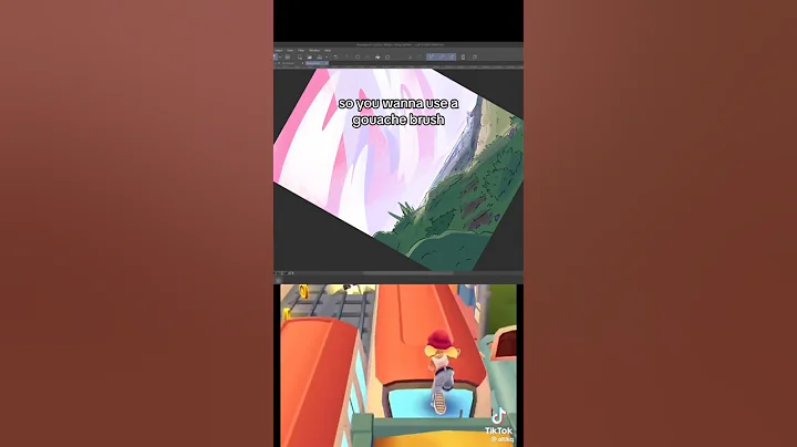 Making backgrounds Tutorial #animator #animation #stevenuniverse #cartoon #tutorial #art #drawing