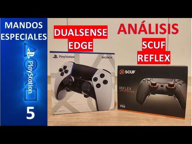 Análisis mandos Playstation 5: Scuf Reflex vs Dualsense Edge 