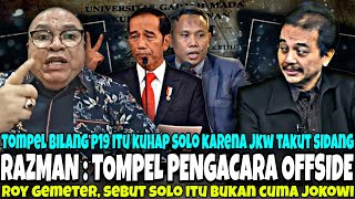 Download Lagu ROY GEMETAR DIBENTAK RAZMAN KARNA TUDUH P19 KASUS JOKOWI ATAS PERINTAH SOLO MP3
