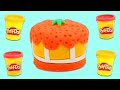 How to Make a Play Doh Orange Fruit Cake | Fun & Easy DIY Play Dough Arts and Crafts!