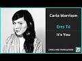 Carla Morrison Eres Tú Lyrics English Translation Spanish And English Dual Lyrics Subtitles
