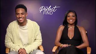 THE PERFECT FIND Cast Interview! Gabrielle Union, Keith Powers & Gina Torres