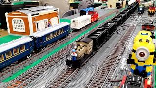 LGMS LEGO Train Layout at BrickBash 2024