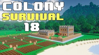 Прохождение COLONY SURVIVAL: #18 - ОБСЕРВАТОРИЯ!