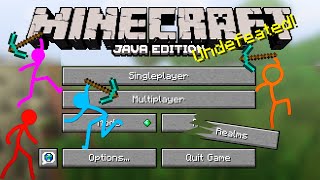 Stickman vs Minecraft STICKMAN INVENTORY Animation vs Minecraft Cartoon