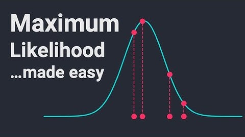 Maximum Likelihood: clear and easy introduction in 5 minutes
