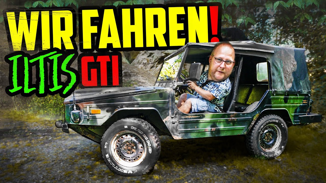 ERSTE PROBEFAHRT! - VW Iltis mit GTI Motor - Wie schlägt sich der  Geländewagen? 