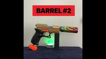 Nerf Mod - EXCALIBUR XFKO Barrel Pick!  Which One Looks Better 🤔?  #shorts #nerf #nerfmod #blasters