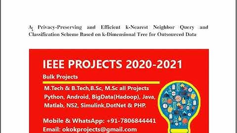 A Privacy Preserving and Efficient k Nearest Neighbor Query and Classification Based on k Dimensiona