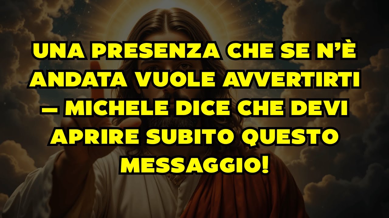 ⚠️ UNA PRESENZA CHE SE N’È ANDATA VUOLE AVVERTIRTI — MICHELE DICE CHE DEVI APRIRE SUBITO QUESTO...