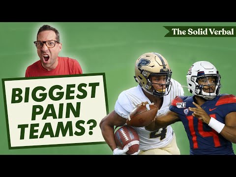 The College Football teams that SCARE YOU the MOST | Iowa, Purdue, Arizona & More