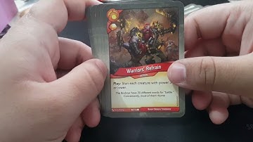 Opening Keyforge: Worlds Collide deck
