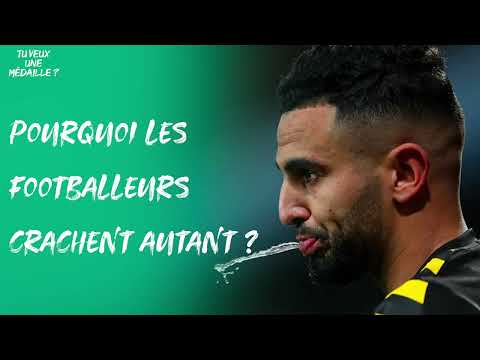 Pourquoi les footballeurs crachent-ils autant ?