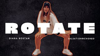 ROTATE - Becky G & Burna Boy (NEW SALSATION®️ CHOREO BY SET DIANA BOSTAN) Resimi
