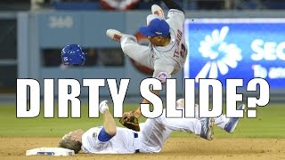 Chase Utley's slide was dirty. Here's the video proof.