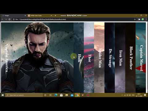 Accordion effect Using Html and css only ||Html css||Create Tech