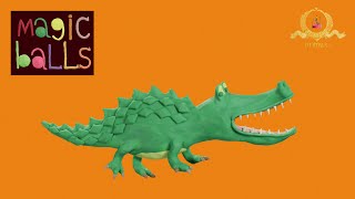 Magic Balls - Crocodile - Educational cartoons for kids