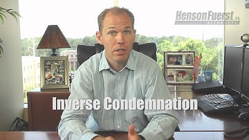 Inverse Condemnation, North Carolina Land Condemnation Lawyers