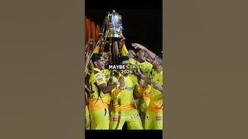 🥰 Chennai in IPL 2026 👿 #cricket #shorts