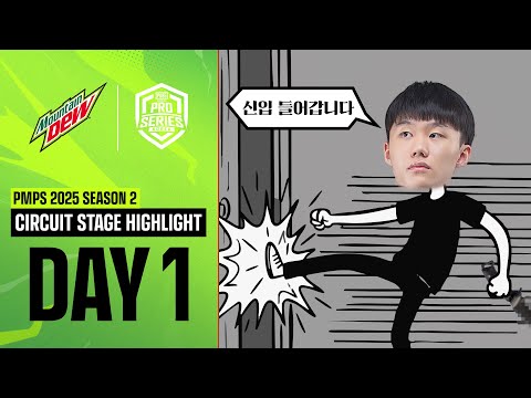"Welcome to PMPS" l PMPS 2025 SEASON 2 CIRCUIT STAGE DAY 1 하이라이트 l 배틀그라운드 모바일