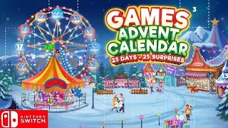 Games Advent Calendar 25 days 25 surprises Nintendo switch