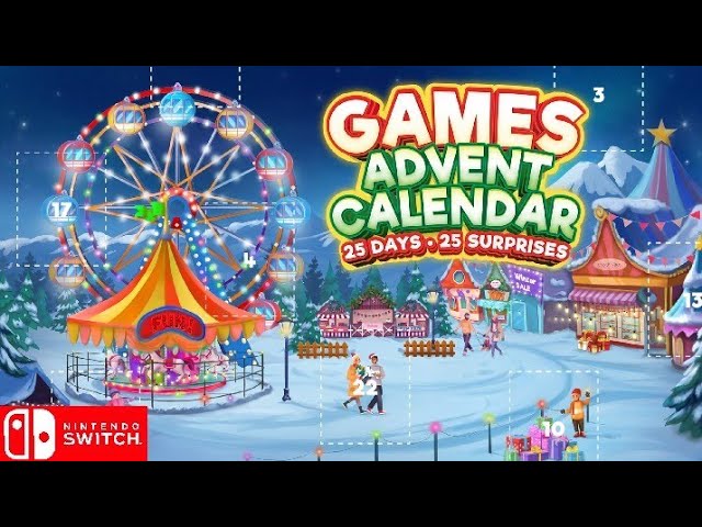 ニンテンドーサウンドアドベンチャー クリスマス限定版 新品未開封 Winter Games Collection + Advent Calendar for Nintendo