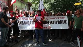 'FEDAŞ İşçisi Direnişin Simgesi'